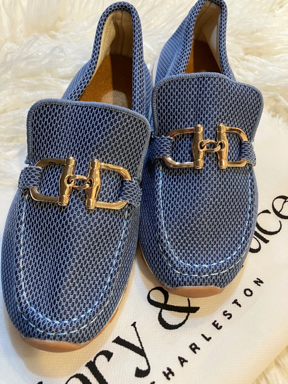 New Never Worn Slip On Loafers